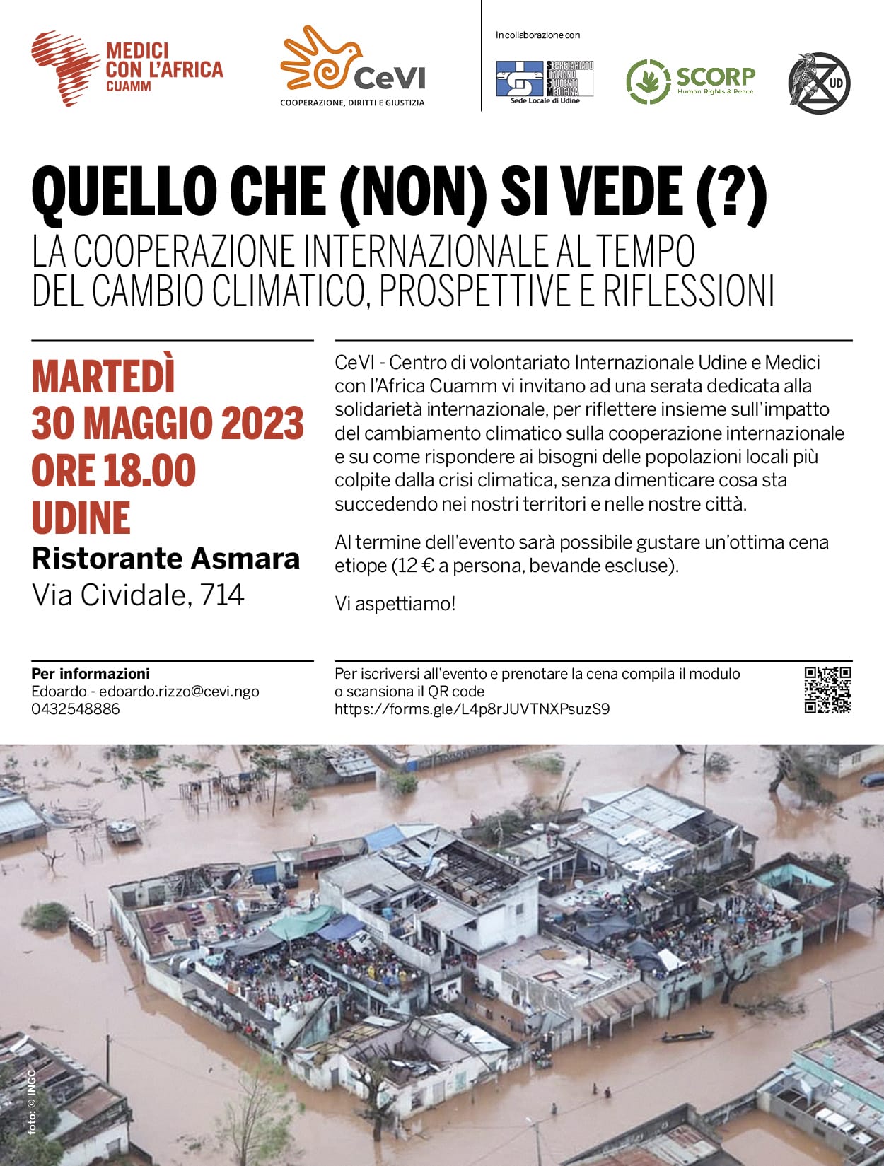Quello che (non) si vede - Cooperazione internazionale e cambiamento climatico Udine 30 maggio 2023