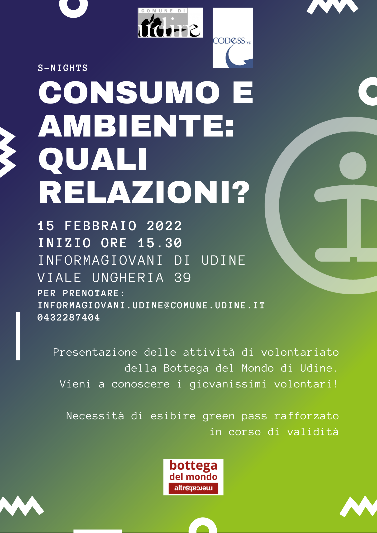 CONSUMO E AMBIENTE QUALI RELAZIONI - incontro S-Nights