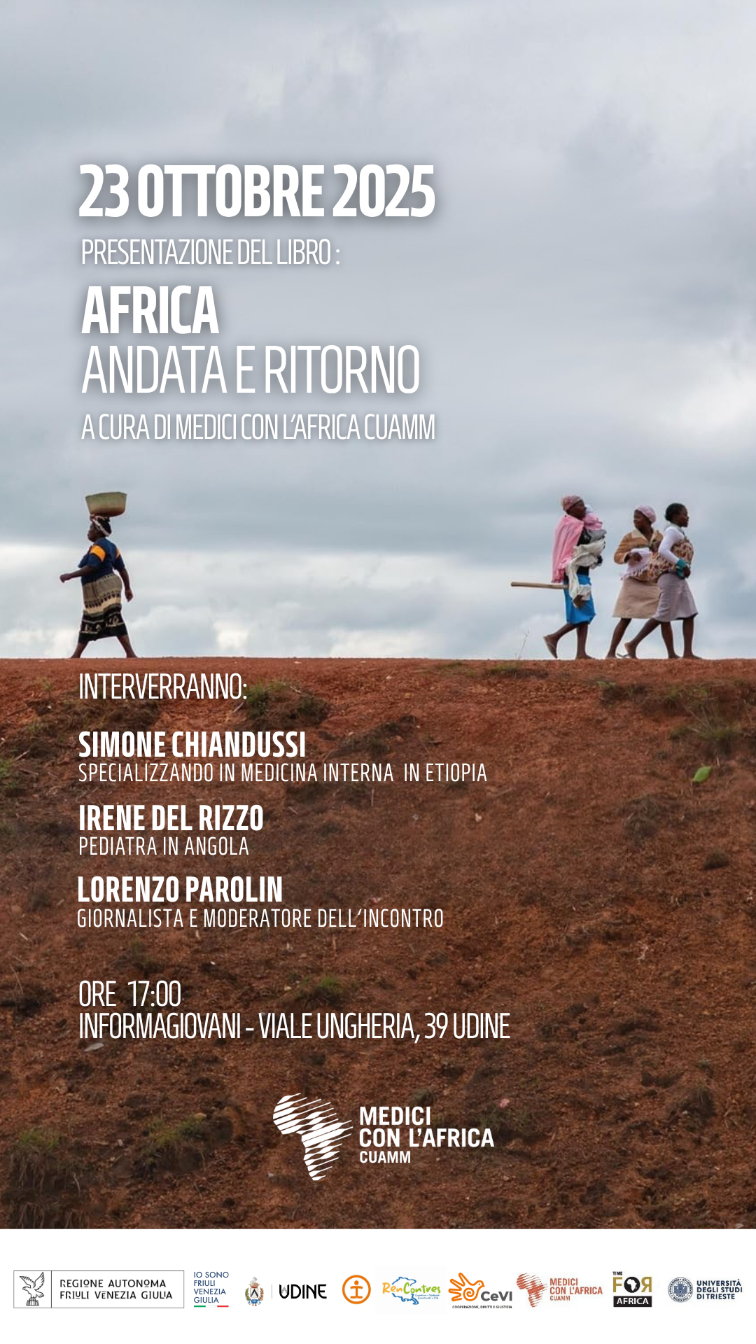 AFRICA ANDATA E RITORNO - CeVI di Udine - 23 ottobre ore 17:00 c/o InformaGiovani di Udine