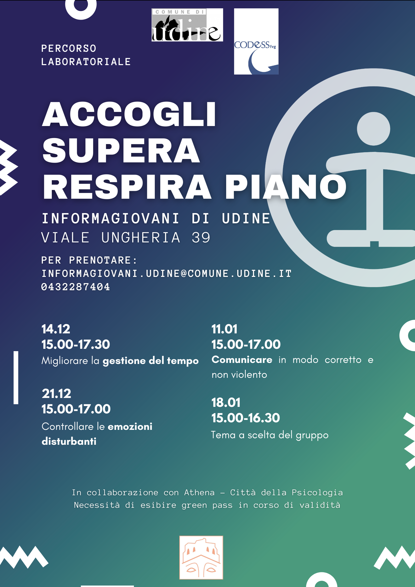 Percorso Formativo: ACCOGLI, SUPERA, RESPIRA PIANO